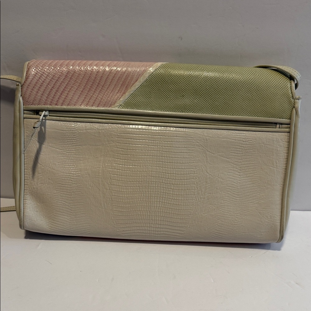 Anne Klein Pastel Patchwork Clutch - image 2